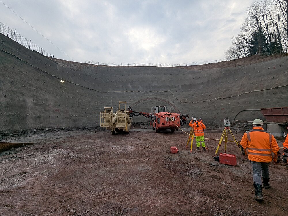 B 38 Ortsumfahrung Mörlenbach, Tunnel Berkersklamm Bild