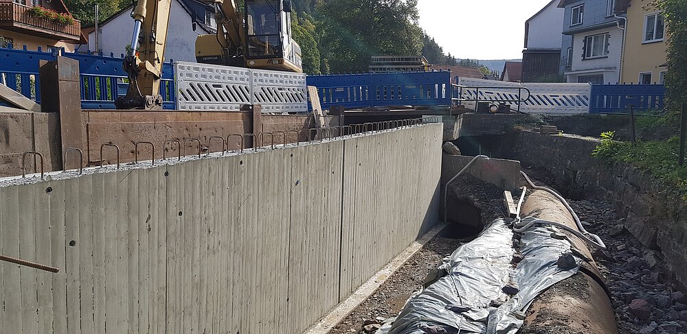 L2654 –Ersatzneubau der Schwarze Sorbitzbrücke in Rohrbach; BW 6 Bild