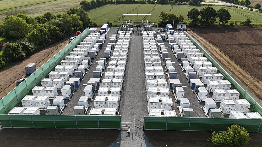 Batteriespeicheranlage in Bollingstedt Bild